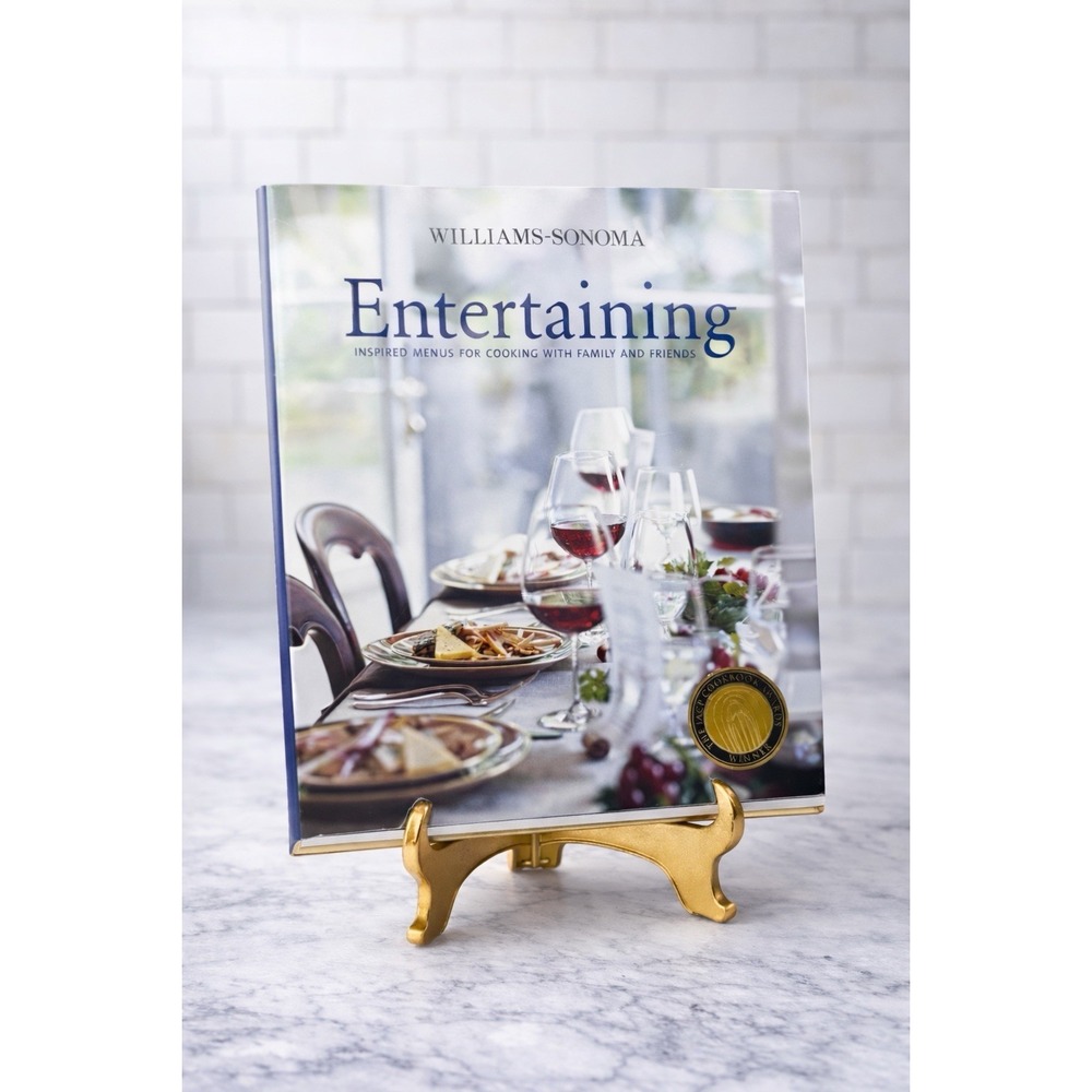 Williams-Sonoma Entertaining Hardcover Book Home Decor Collection VTG Display